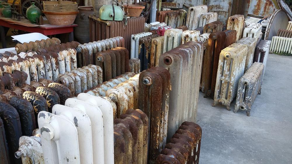 Radiateurs anciens à Saint-Étienne